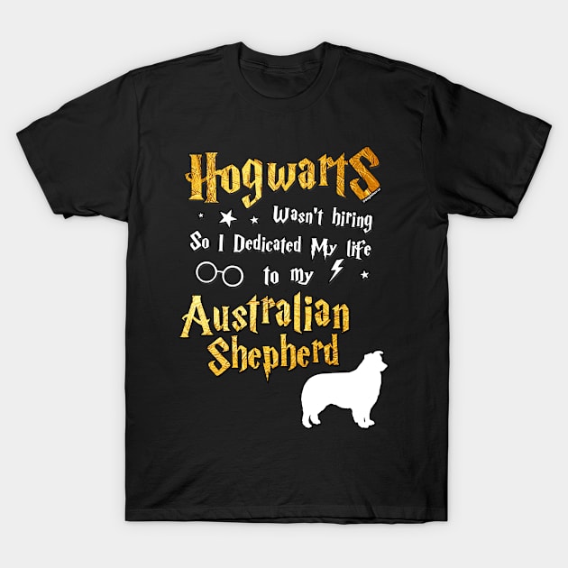 Australian Shepherd Dog T-Shirt by dogfather